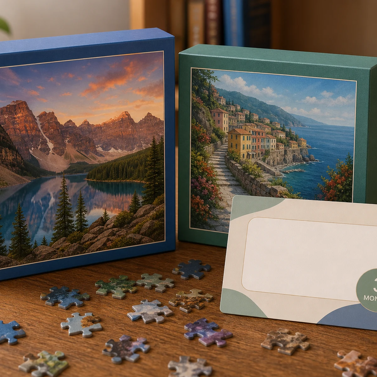 Unlimited 2 Puzzle 3 Month Membership - Always Have A Puzzle